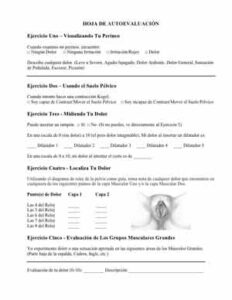 self assessment worksheet for vaginismus